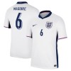 Camisola Inglaterra Maguire 6 Homen Equipamento 1ª Euro 2024